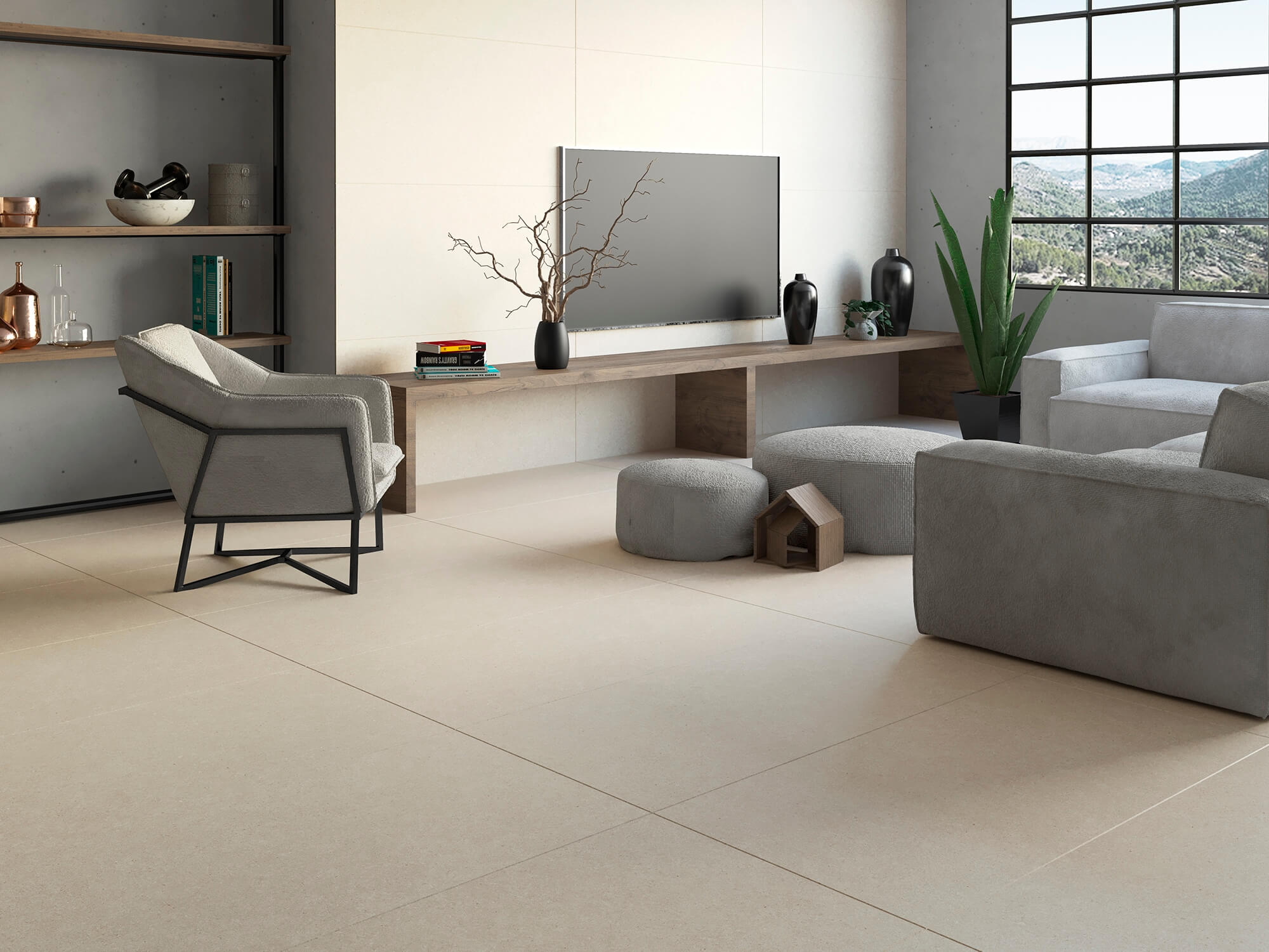 Belgravia Beige – 60.8 × 60.8 cm
