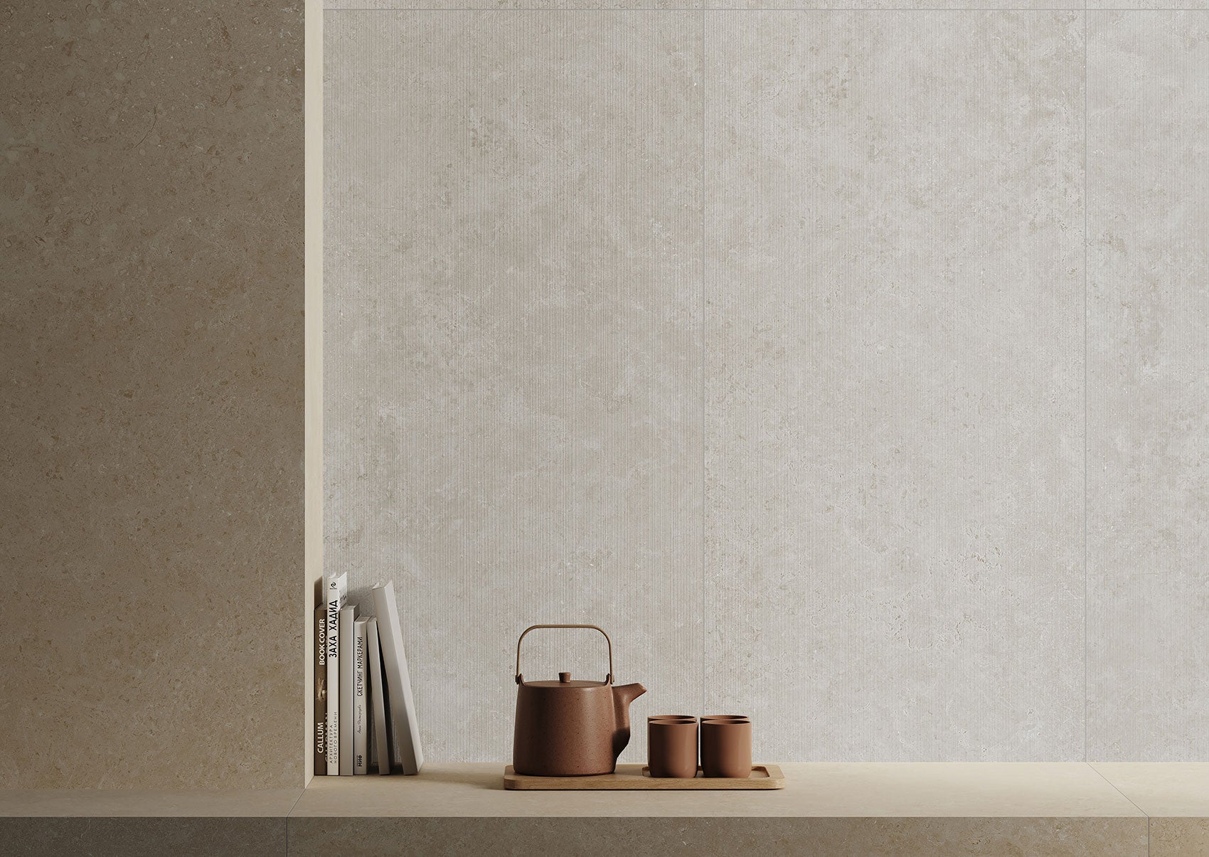 Batela Bianco – 60 × 120 cm – Raumansicht