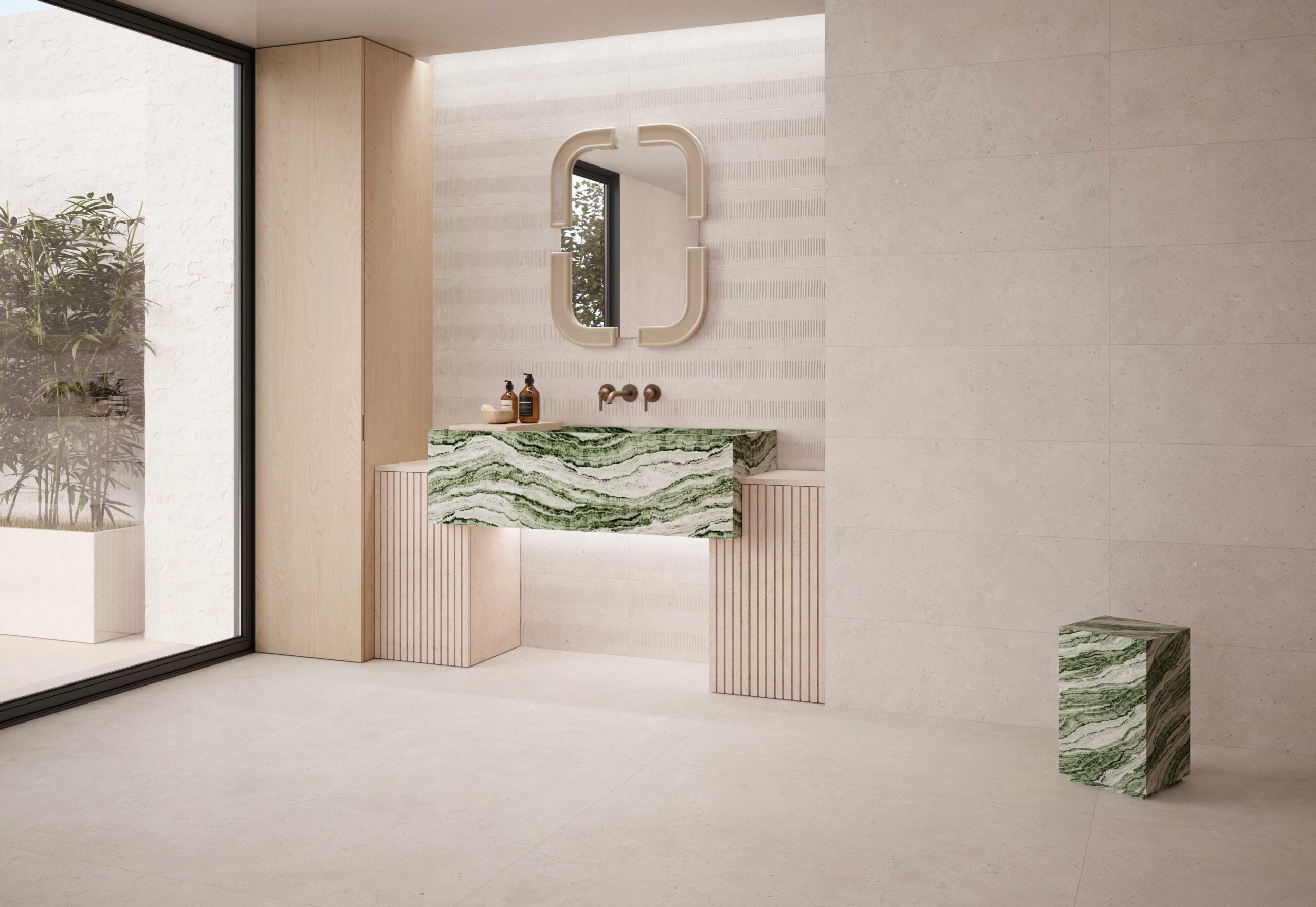 Irta Blanco – 30 × 90 cm – Raumansicht
