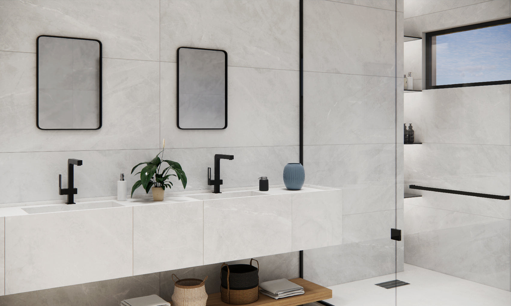 Isea Pearl – 30.3 × 61.3 cm – Raumansicht