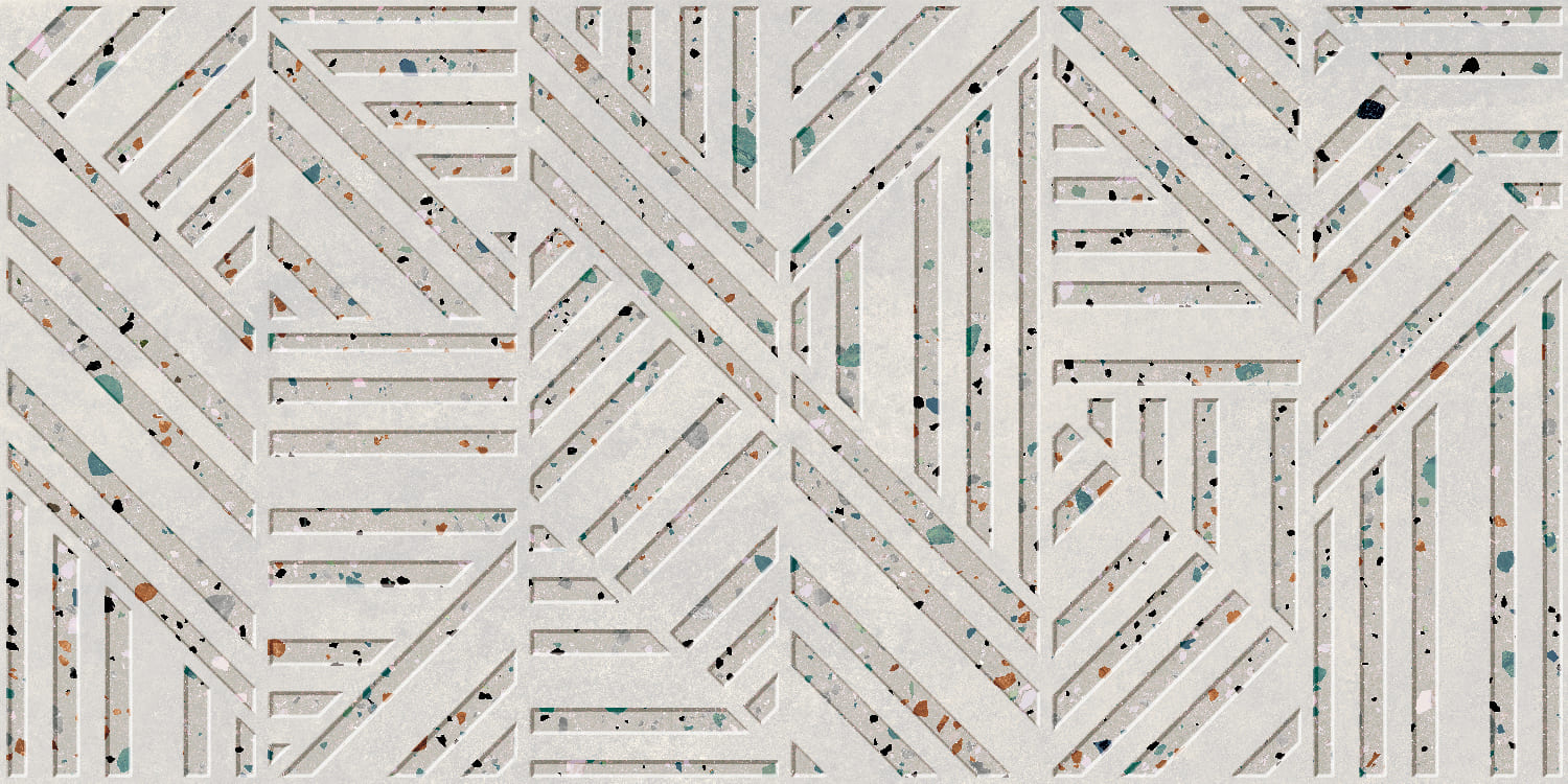 Gobi Rlv. Bianco – 60 × 120 cm – Fliese