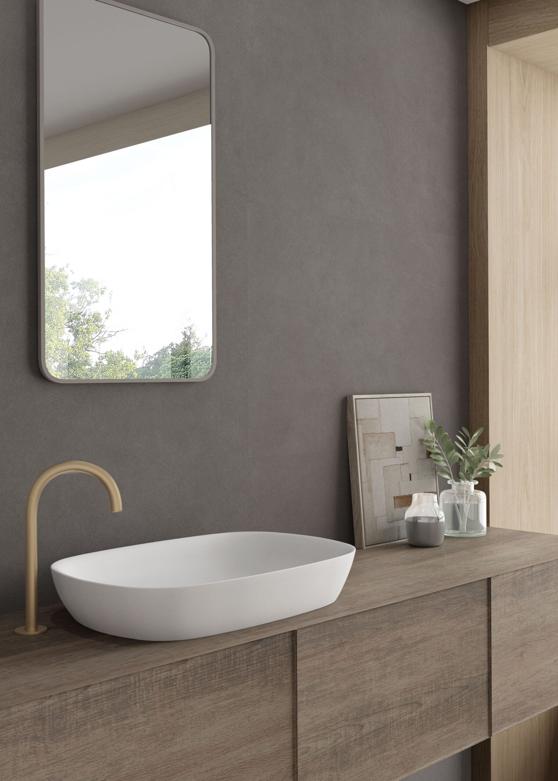 Gv Lab Concept Anthracite – 60 × 60 cm – Raumansicht