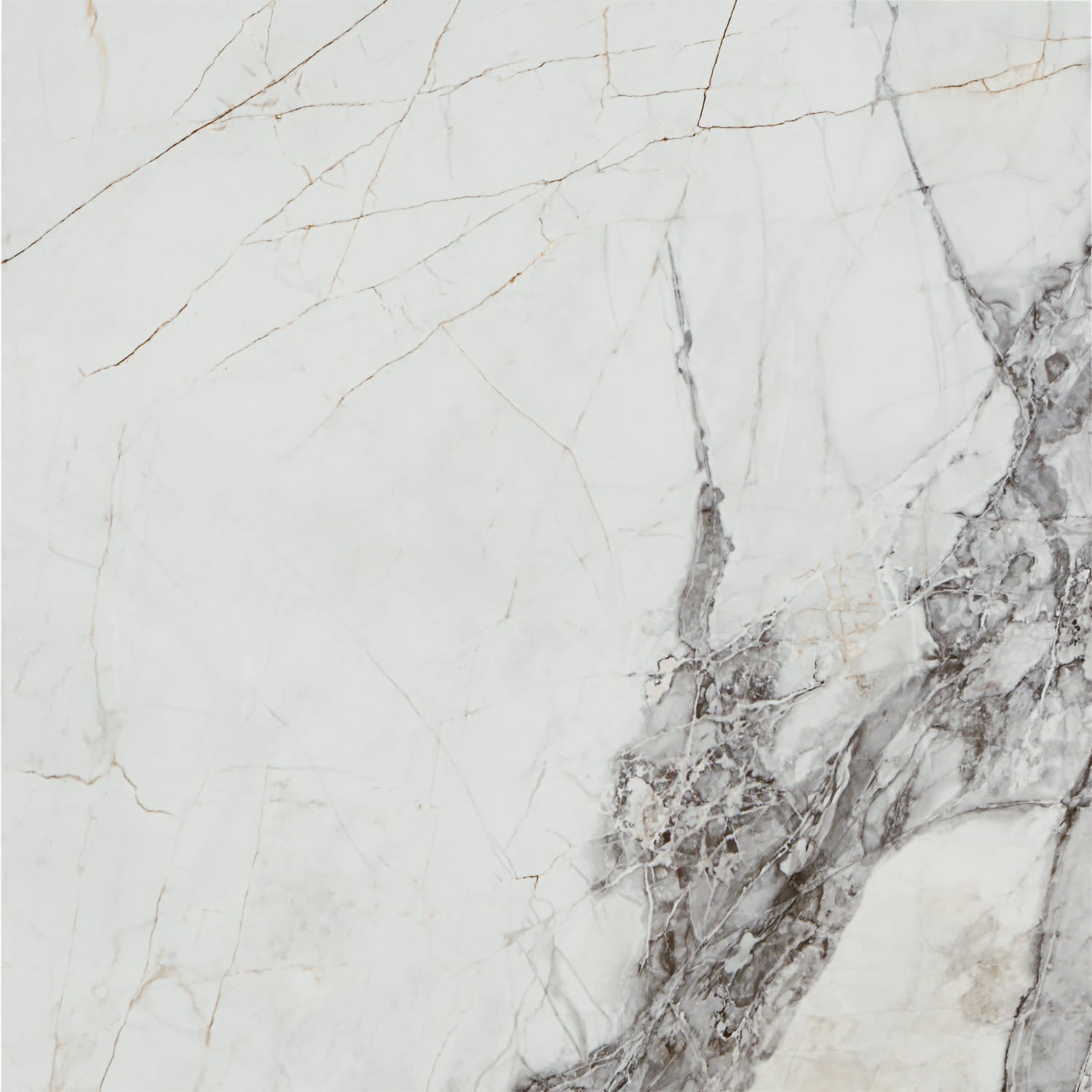 Invisible White – 60 × 60 cm – Fliese
