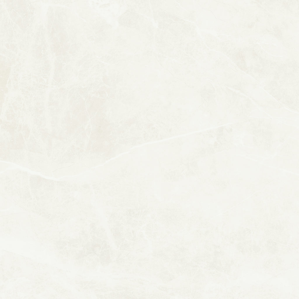 Isea White – 90 × 90 cm – Fliese