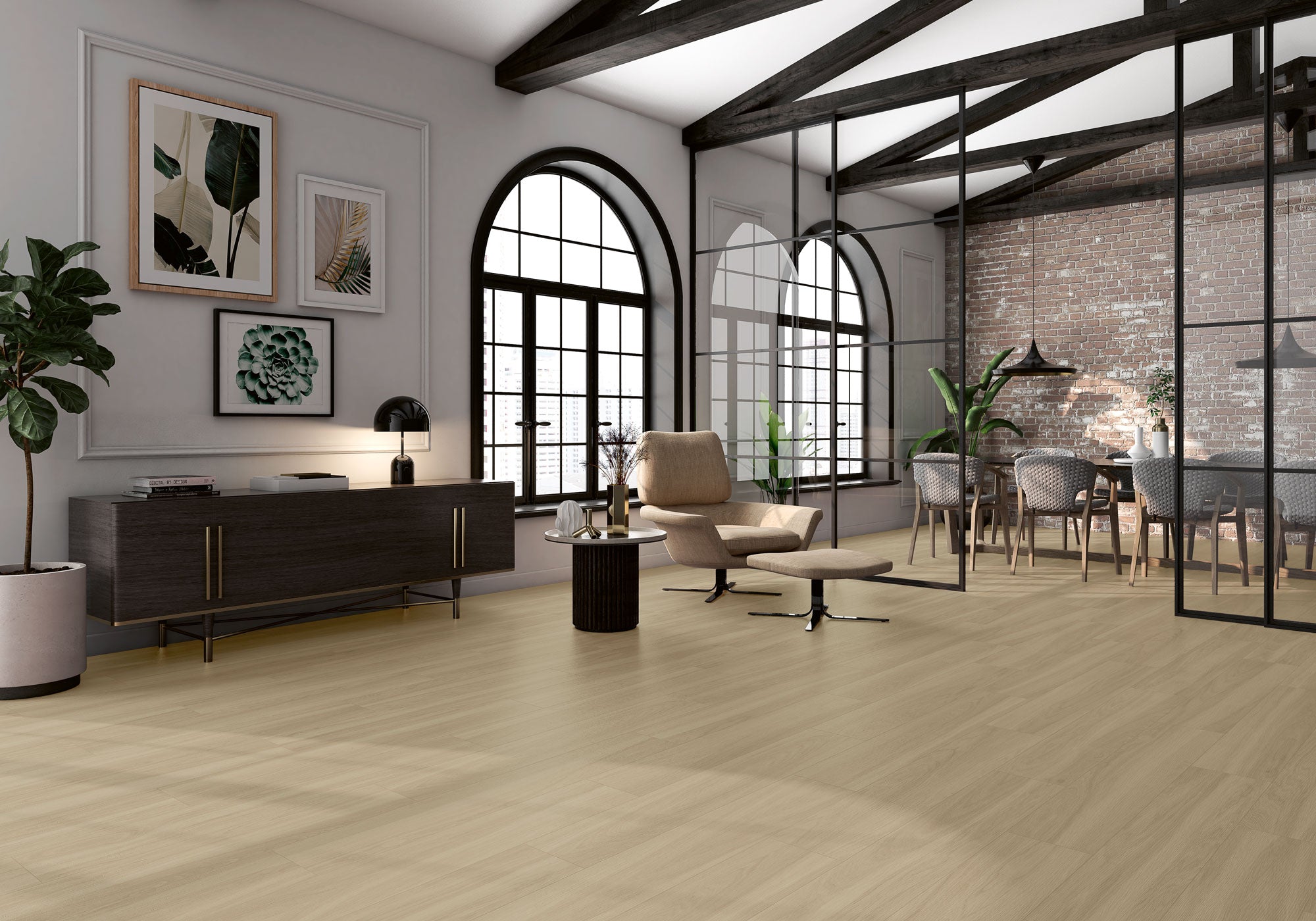 Kendal Natural – 20 × 120 cm – Raumansicht