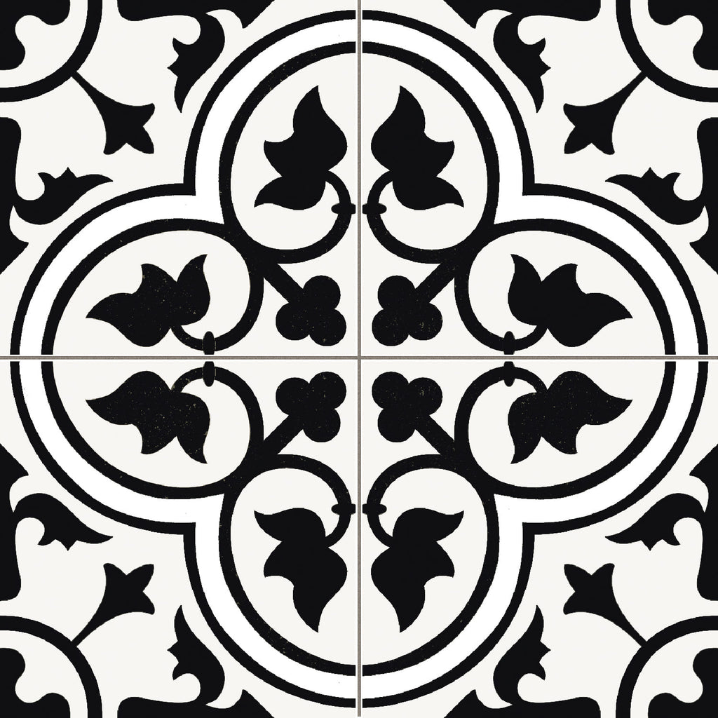 Pre Dover Black – 45 × 45 cm – Fliese