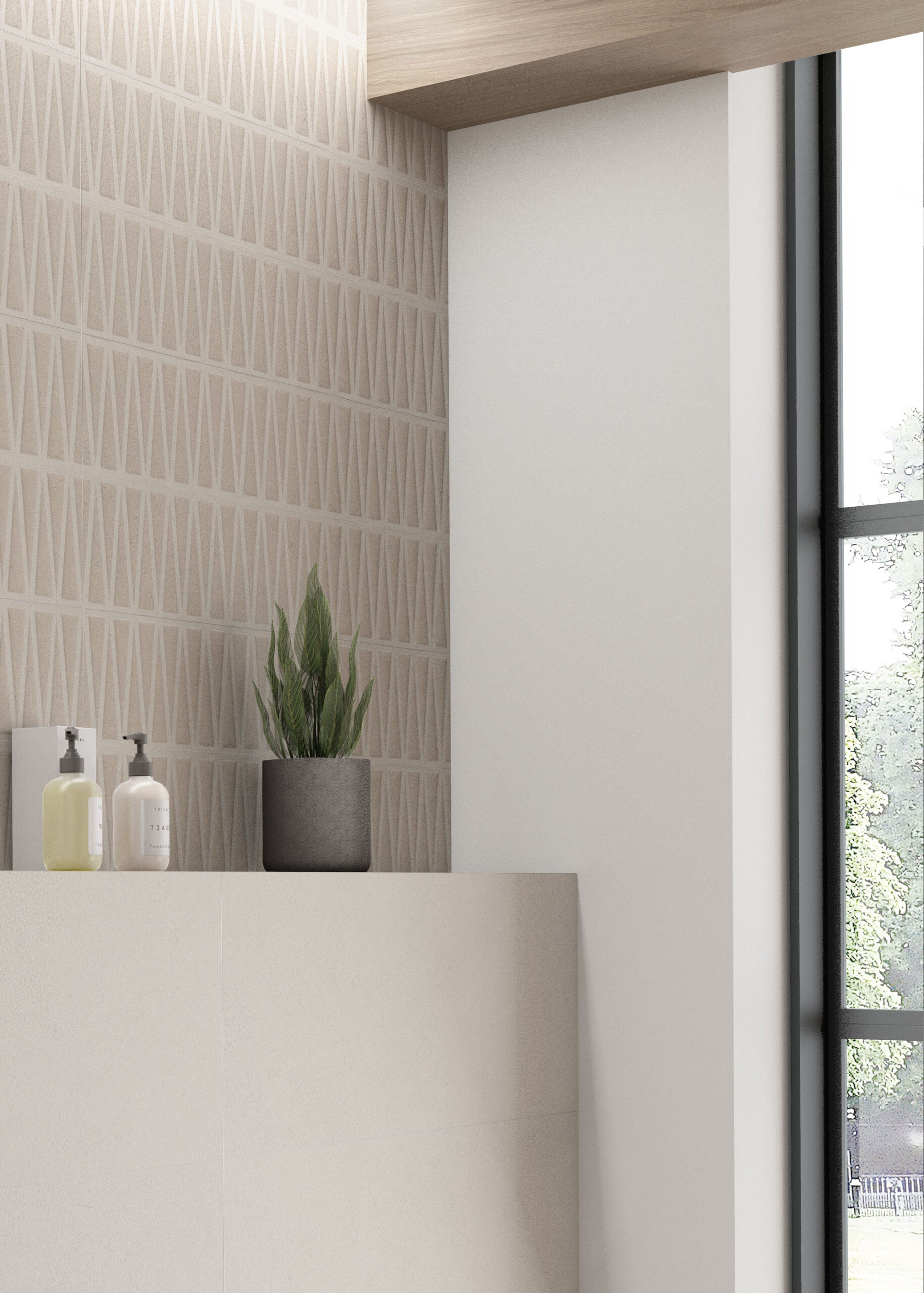 Texture Light – 30 × 90 cm – Raumansicht