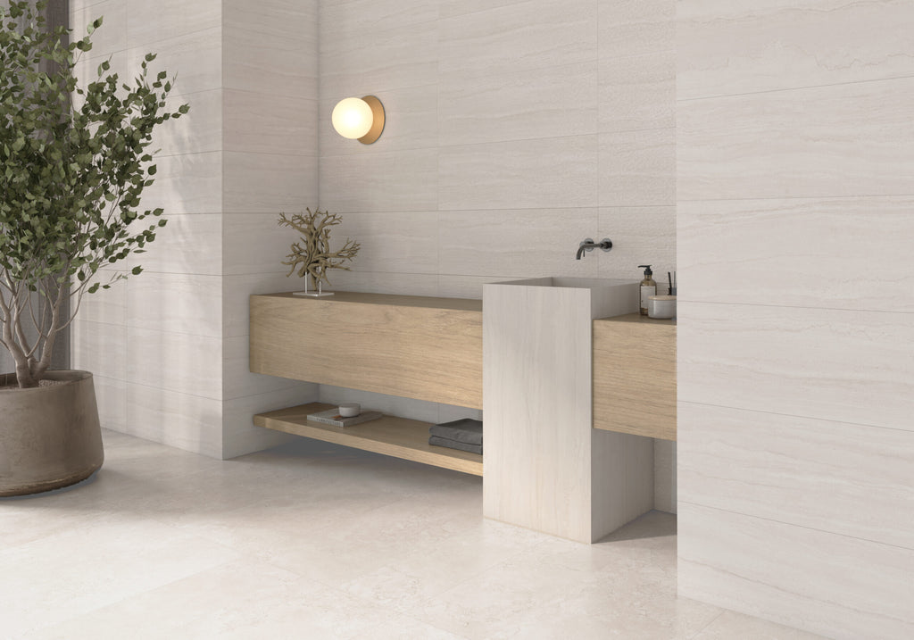 Vein Easton Marfil – 30 × 90 cm – Raumansicht