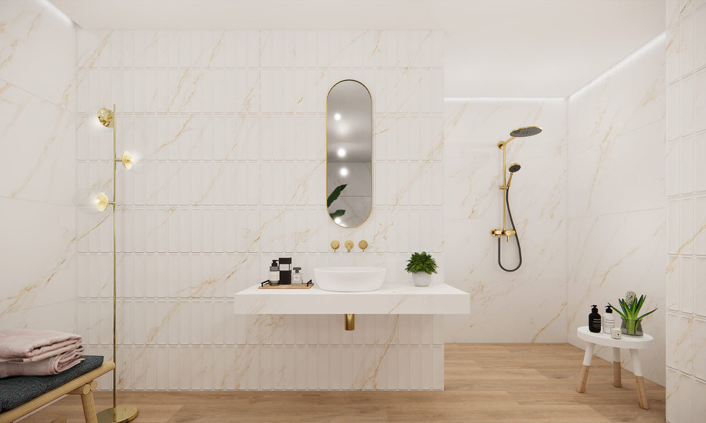 Mery Gold – 60 × 120 cm – Raumansicht
