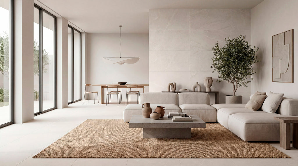 Shins Blanco – 75 × 75 cm – Raumansicht