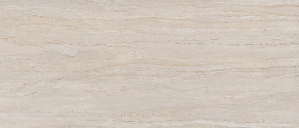 Vein Easton Crema matt – 120 × 280 cm – Fliese