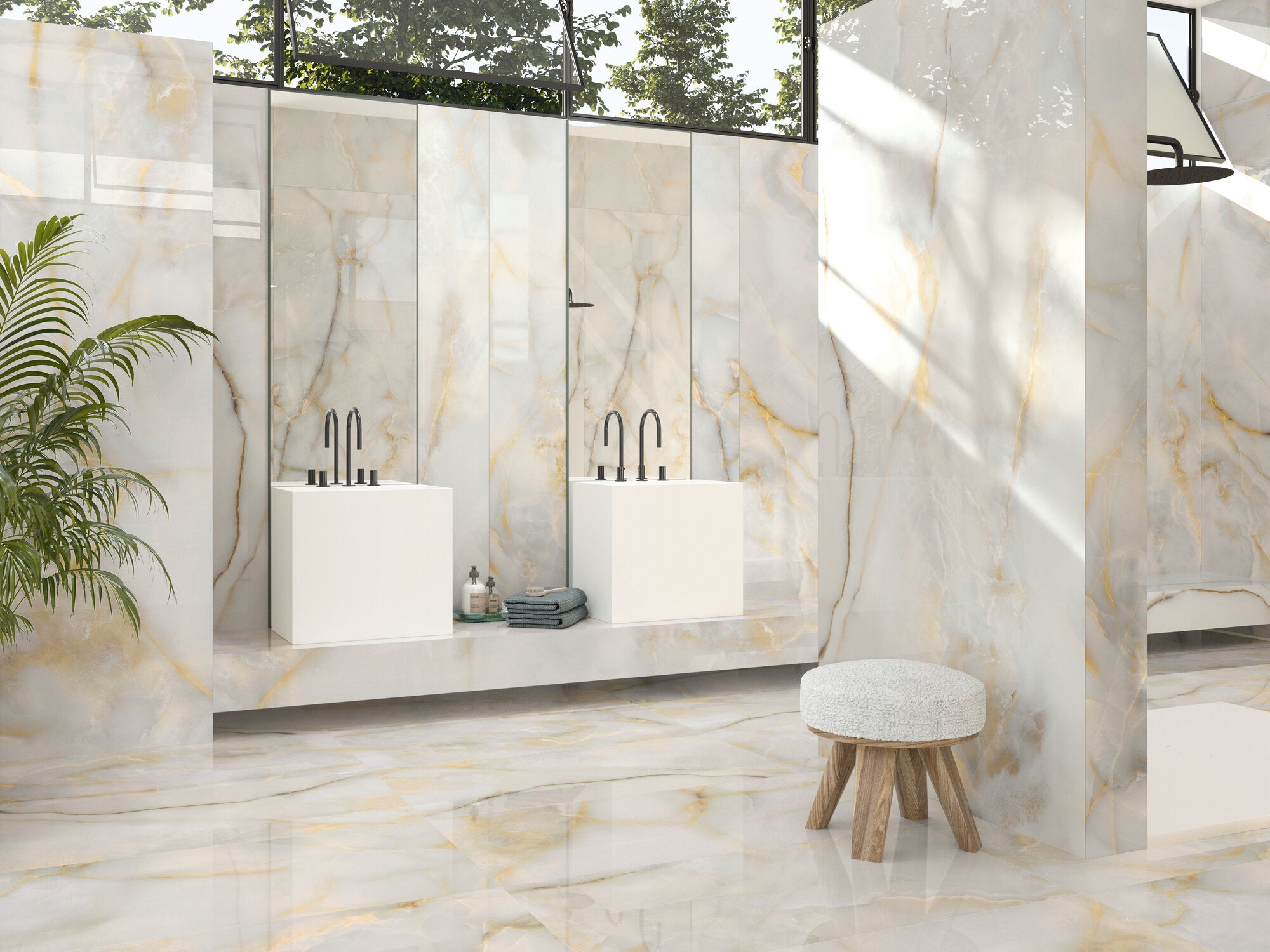 Onice Nacar – 120 × 280 cm – Raumansicht