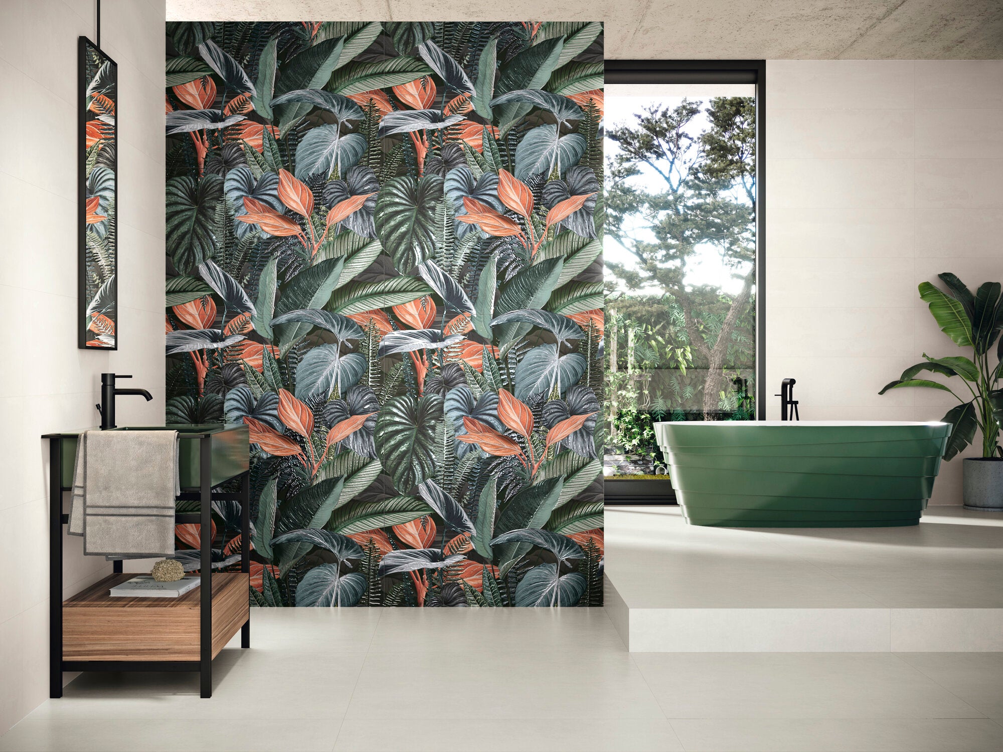 Hoss White – 30 × 90 cm – Raumansicht