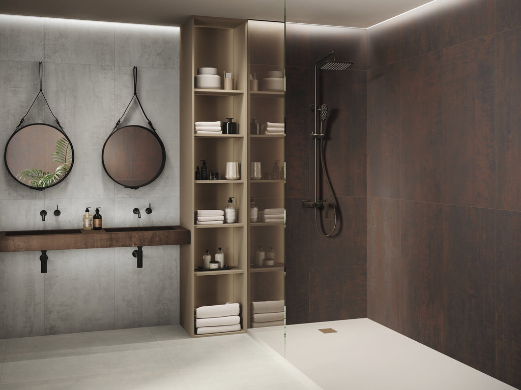 Odyssey Corten – 60 × 120 cm – Raumansicht