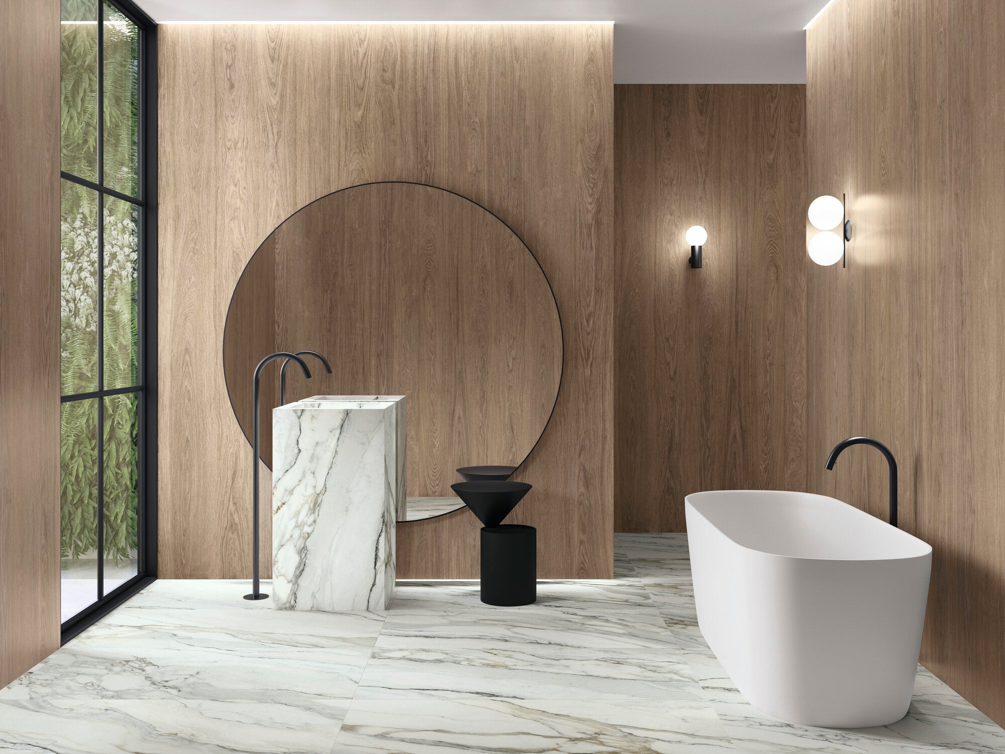 Kinwood Cedar – 120 × 280 cm – Raumansicht