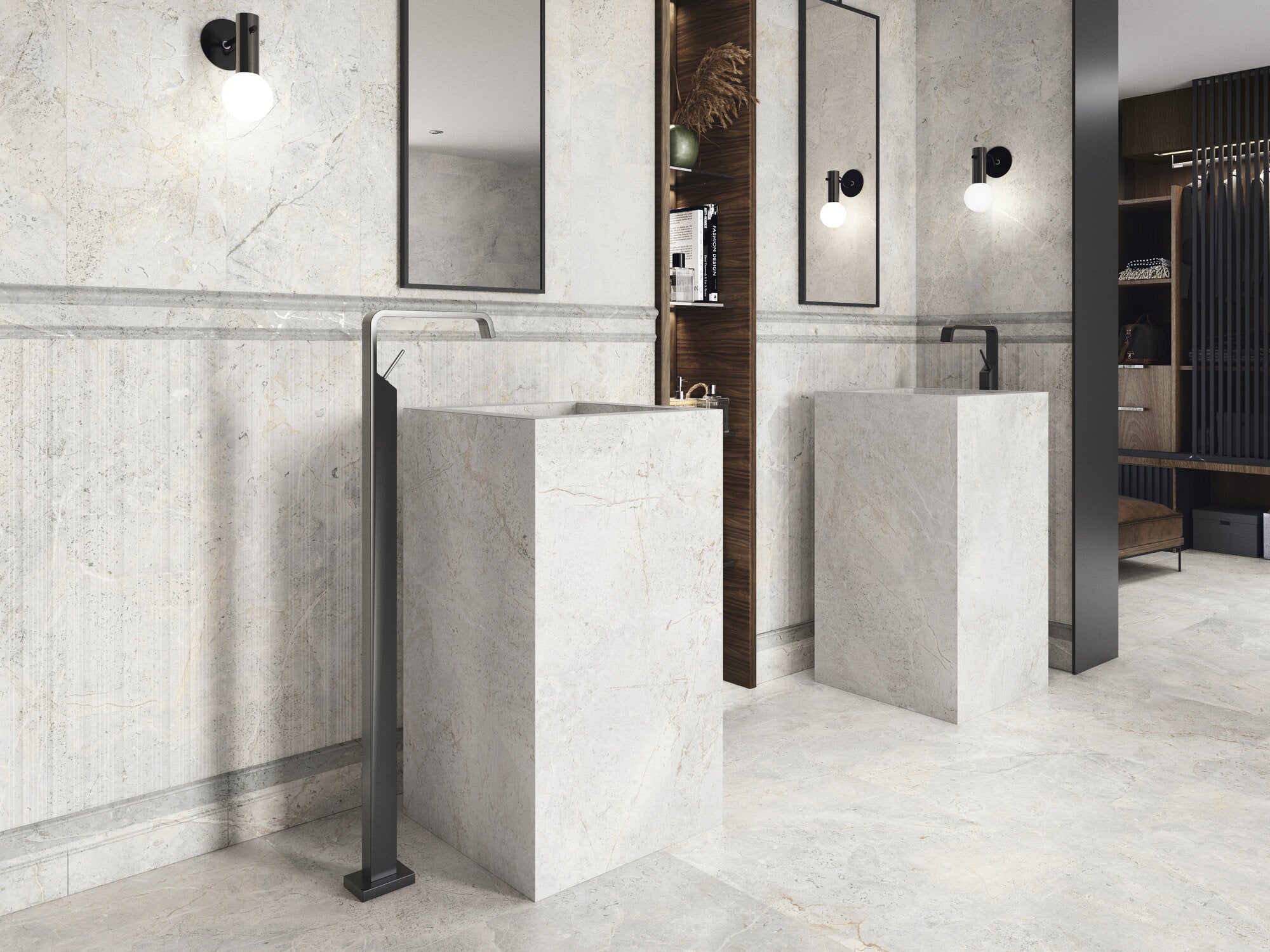 Augustus Pearl – 60 × 120 cm – Raumansicht