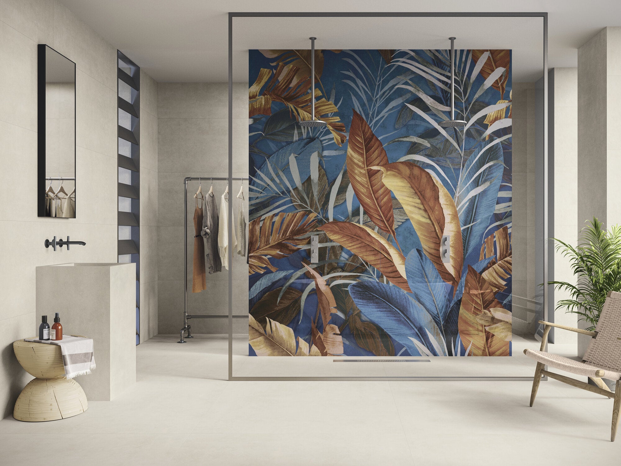 Raw Naive – 60 × 60 cm – Raumansicht