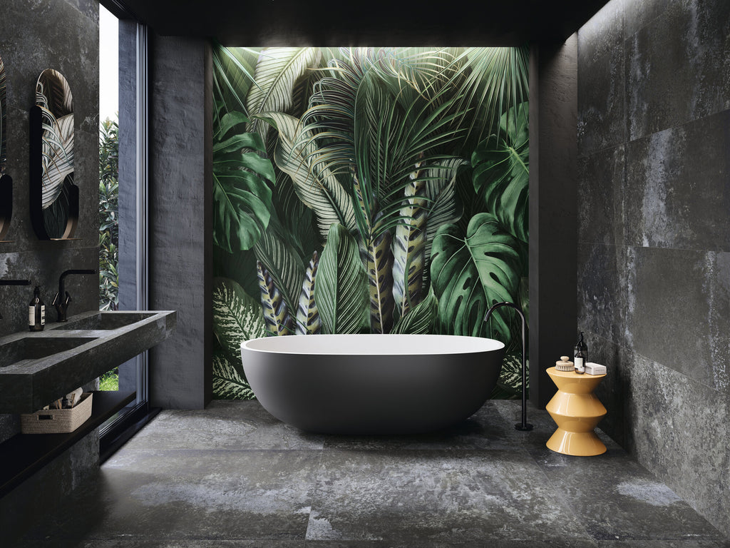 Nox Graphite – 120 × 120 cm – Raumansicht