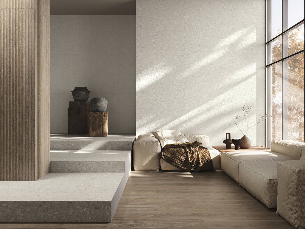 Greystone Beige – 60 × 120 cm – Raumansicht