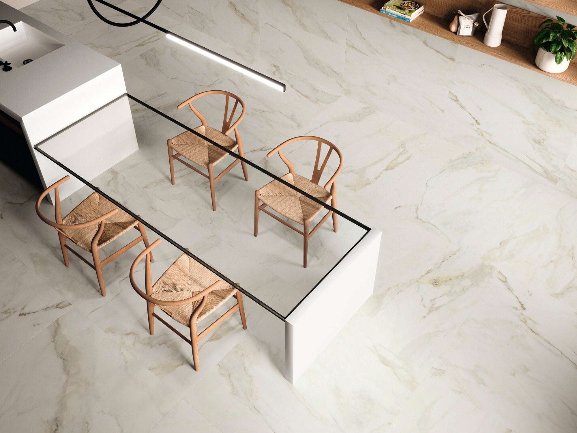 Supreme Marble – 60 × 60 cm – Raumansicht