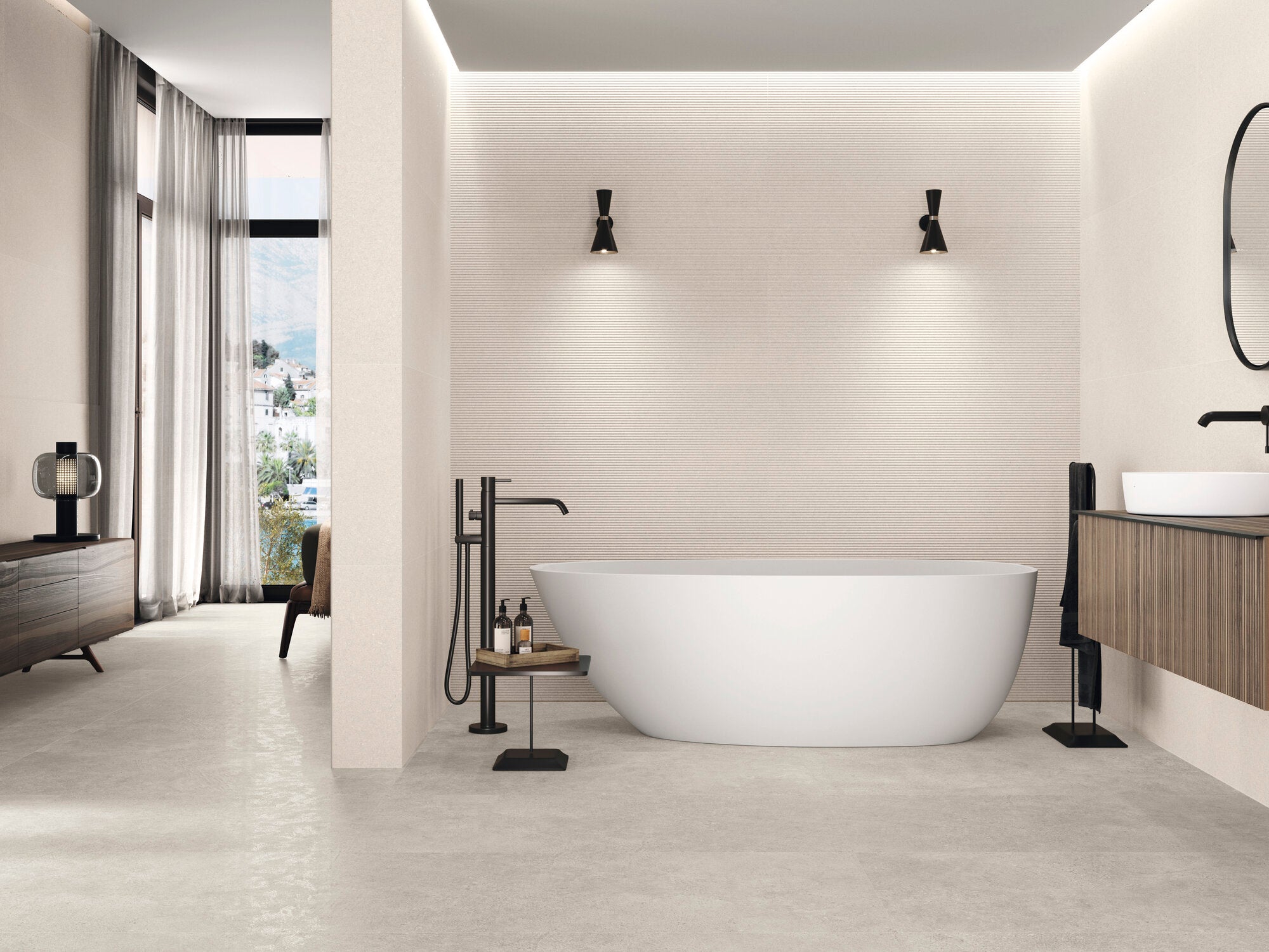 Caprice Almond – 60 × 120 cm – Raumansicht