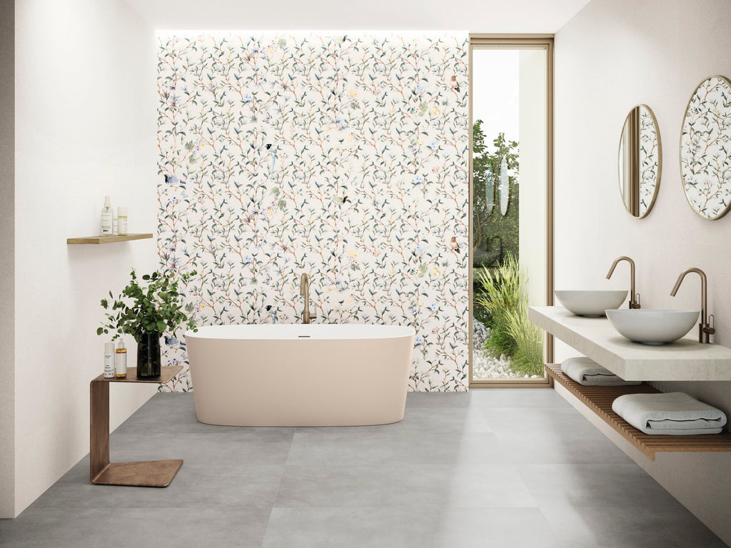 Caprice White – 60 × 120 cm – Raumansicht