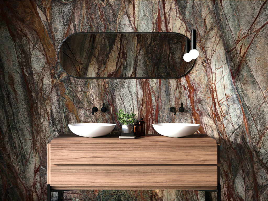 Forest Green – 120 × 120 cm – Raumansicht