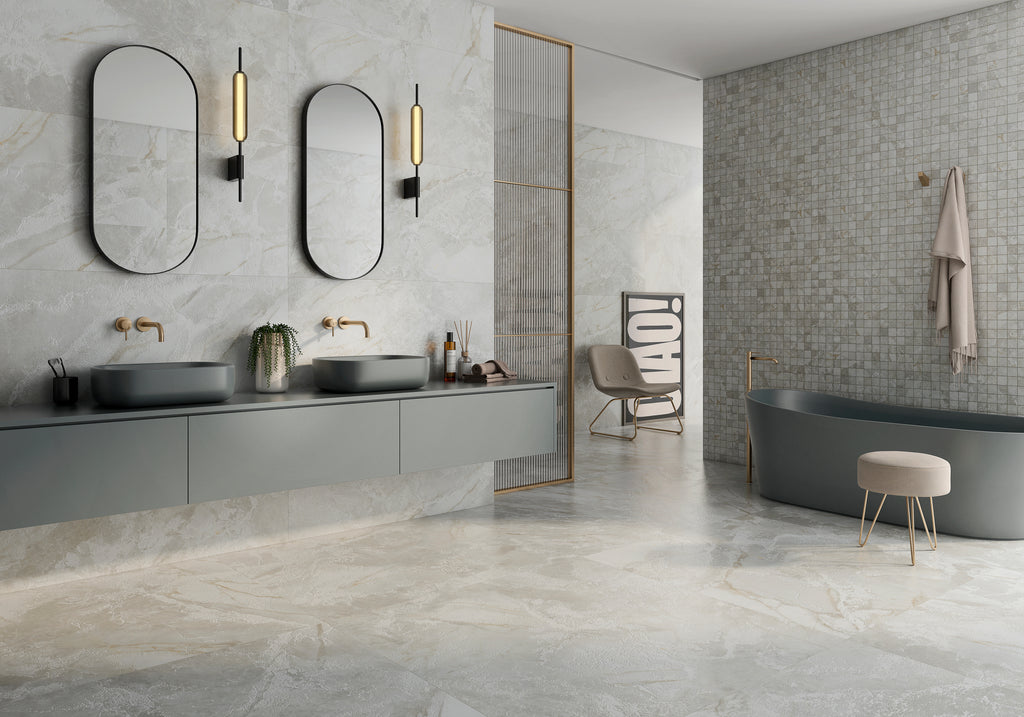 Leyenda Grigio – 60 × 120 cm – Raumansicht