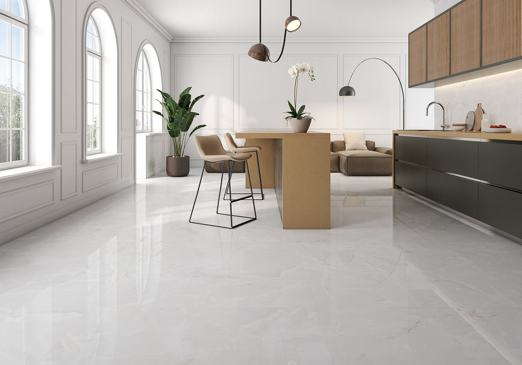 Garner White – 100 × 100 cm – Raumansicht