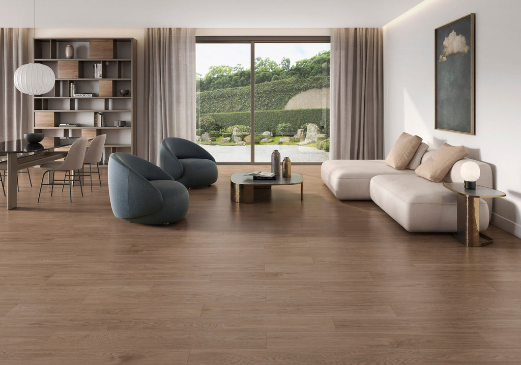 Nature Gris – 25 × 100 cm – Raumansicht
