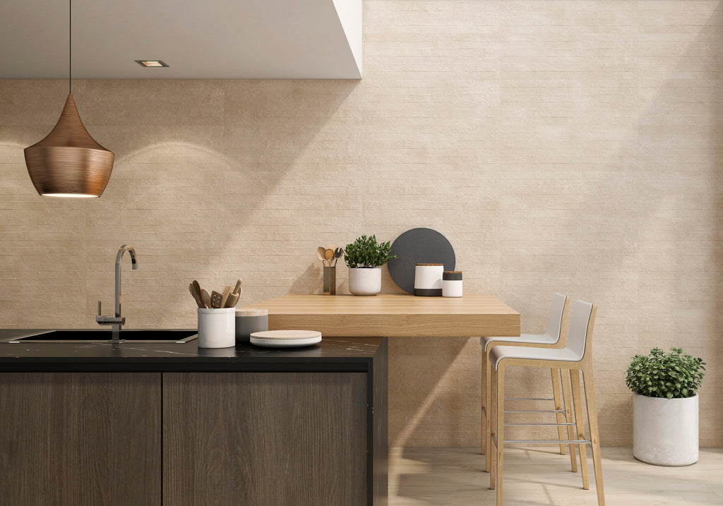Viterbo Dec. Grigio – 30 × 90 cm – Raumansicht