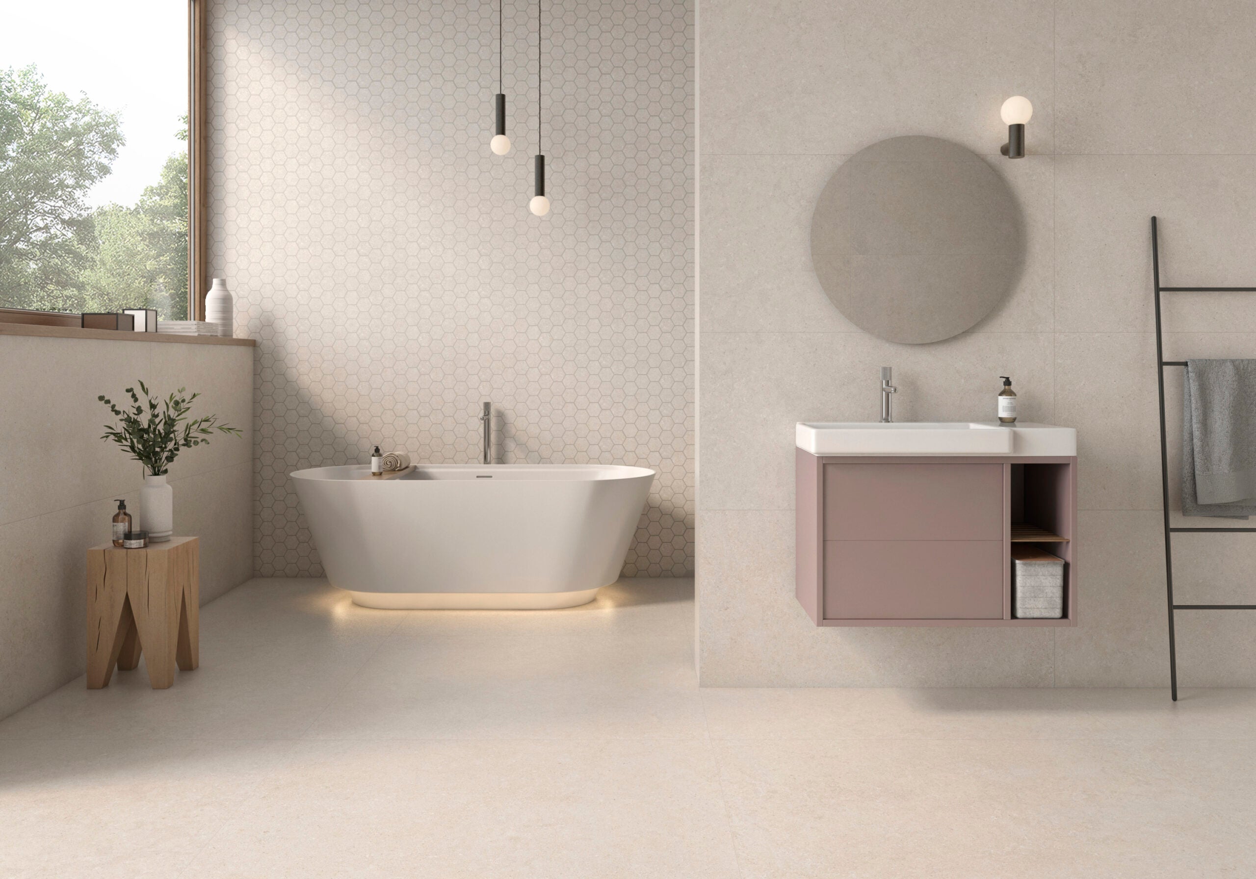 Giza Pearl – 60 × 60 cm – Raumansicht