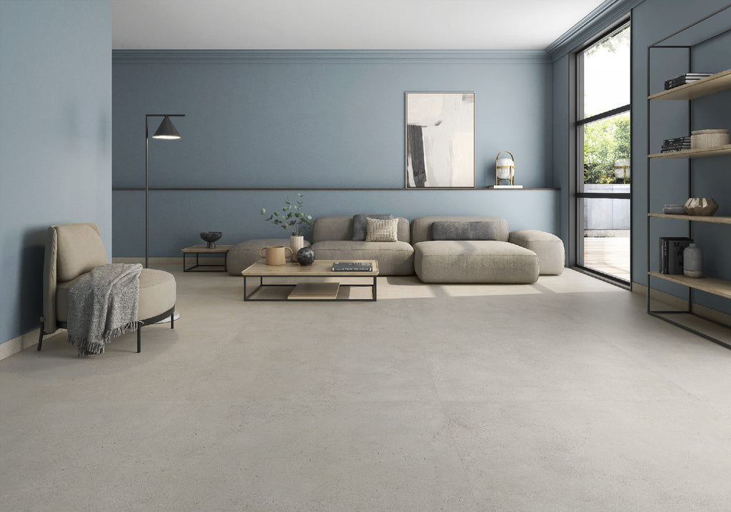 Brighton Mud – 120 × 120 cm – Raumansicht