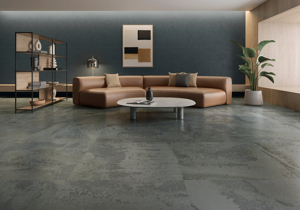 Iron Grey – 90 × 90 cm – Raumansicht