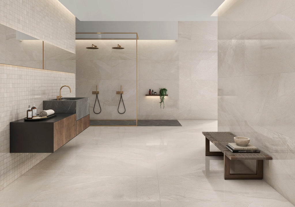 Halley Taupe – 60 × 60 cm – Raumansicht