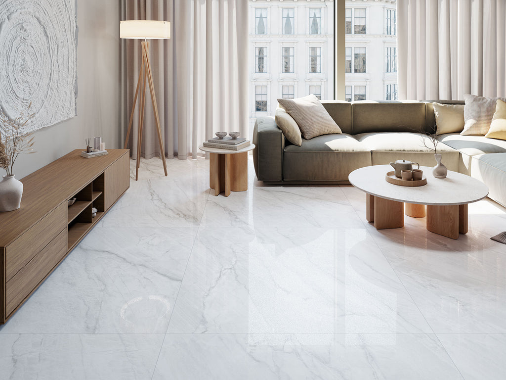 Clarke White – 120 × 120 cm – Raumansicht