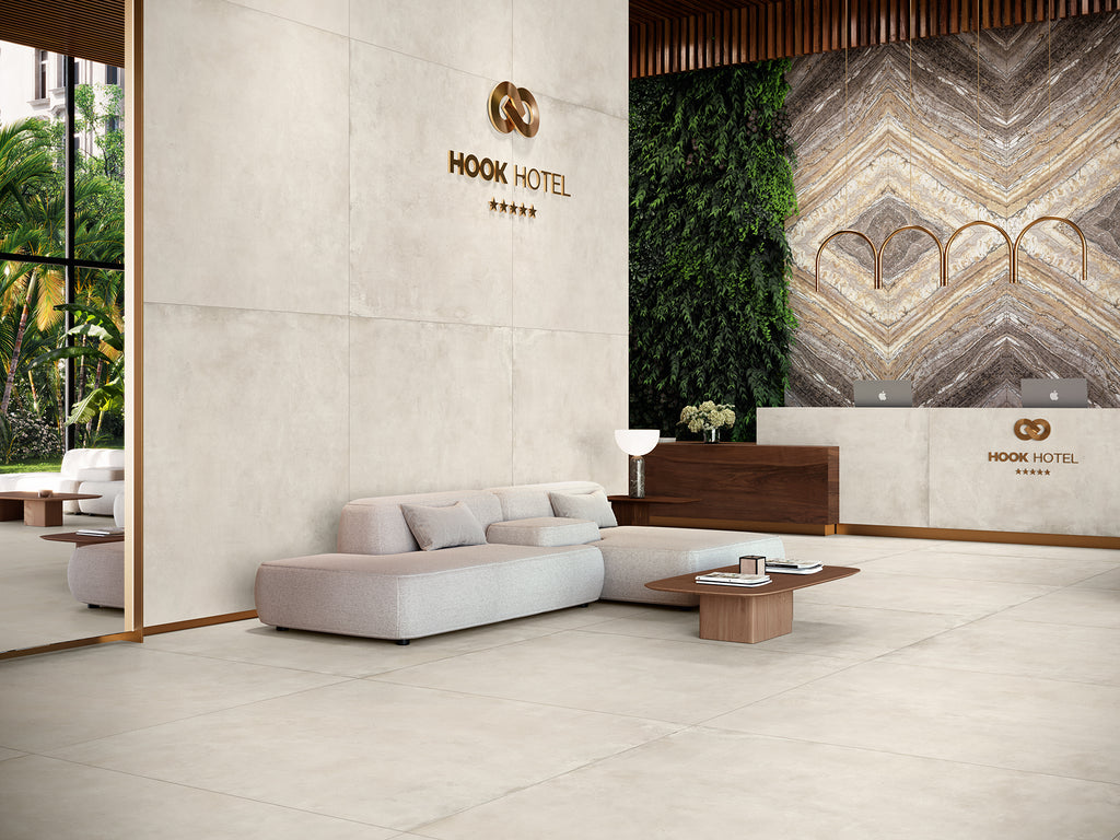 Hook Almond – 60 × 120 cm – Raumansicht