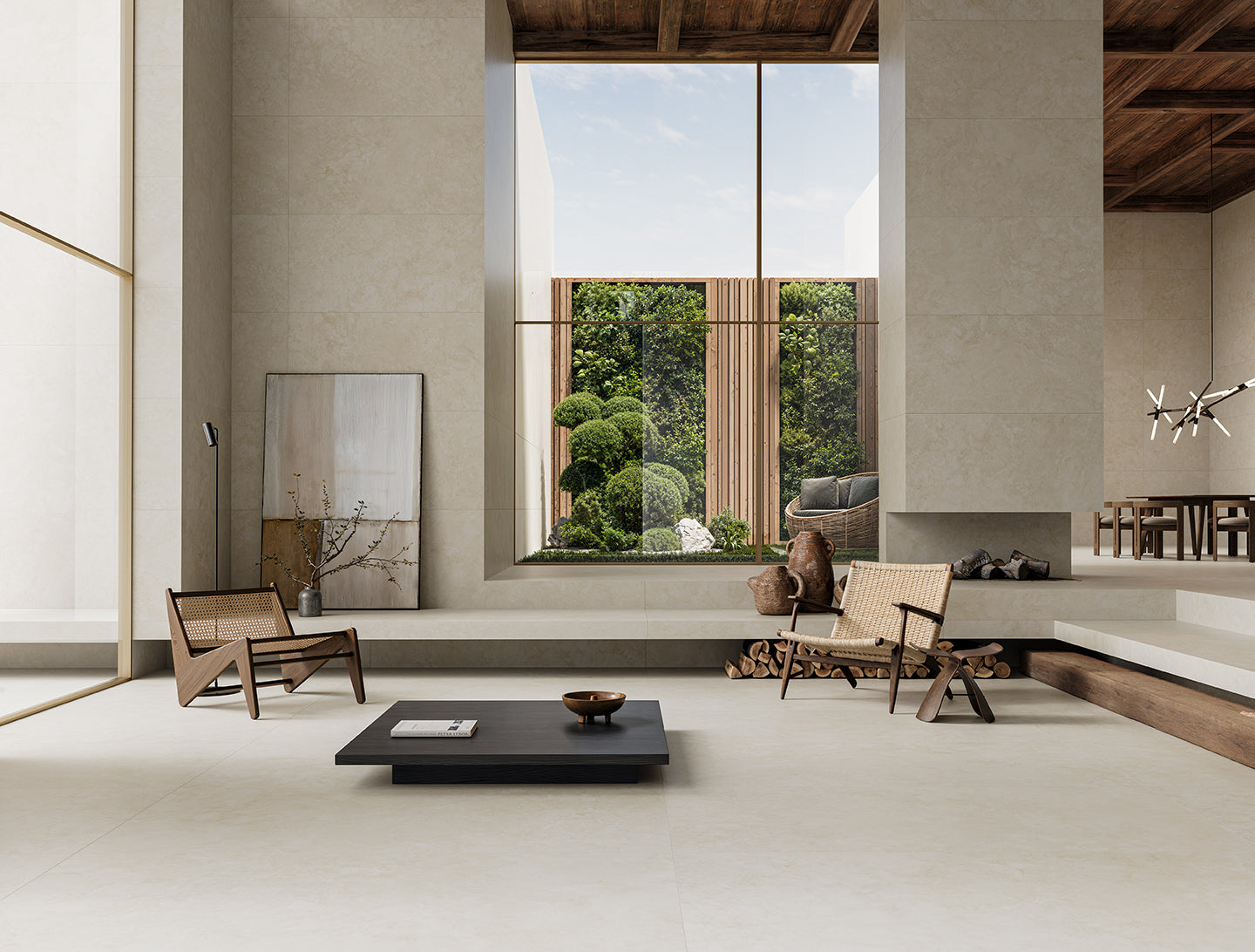 Kea Crema – 30 × 90 cm – Raumansicht