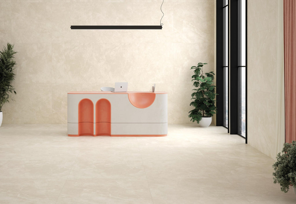 Limasol Sand – 60 × 120 cm – Raumansicht