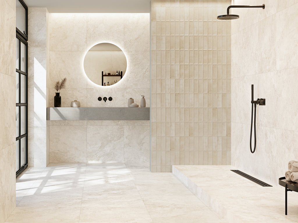 Mylos Bone – 100 × 100 cm – Raumansicht