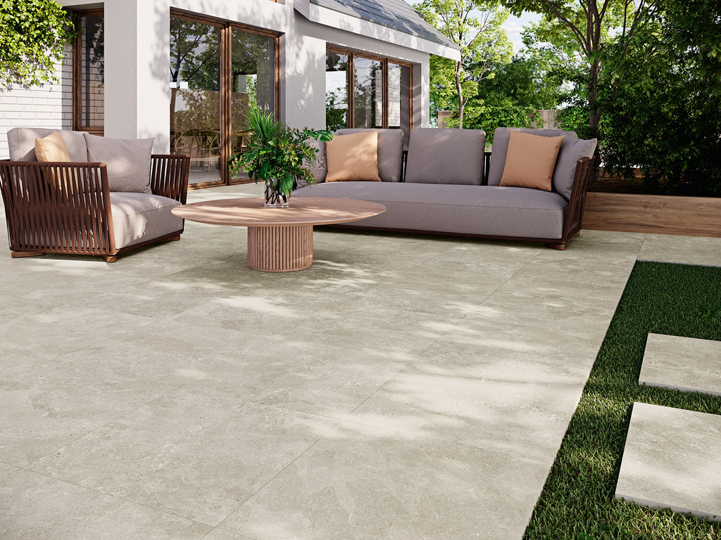 Street Beige – 60 × 60 cm – Raumansicht