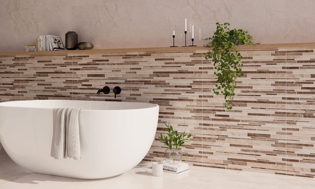 Gales Rlv Lingales Grey – 25 × 70 cm – Raumansicht