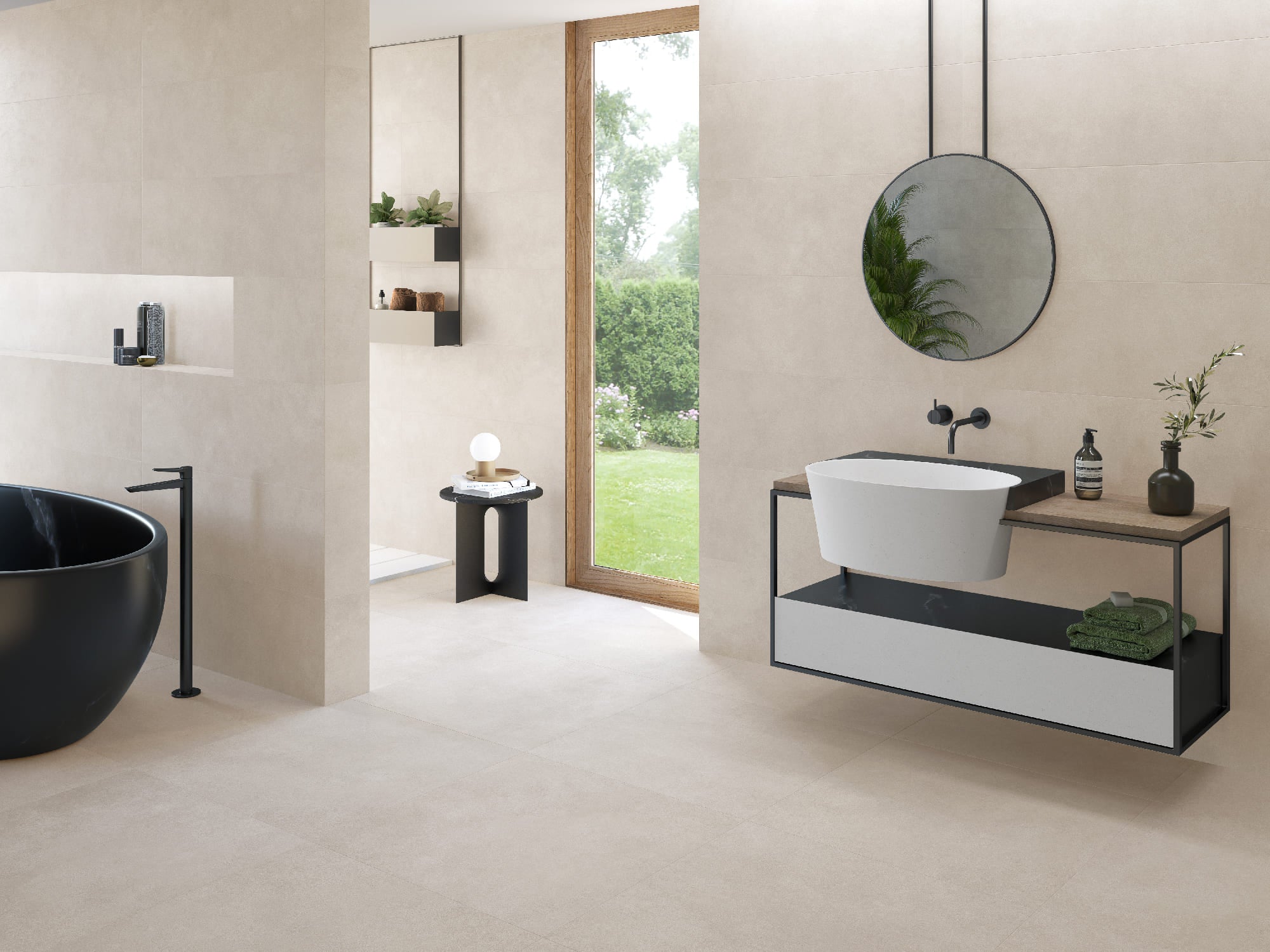 Habitat Marfil – 60.8 × 60.8 cm – Raumansicht
