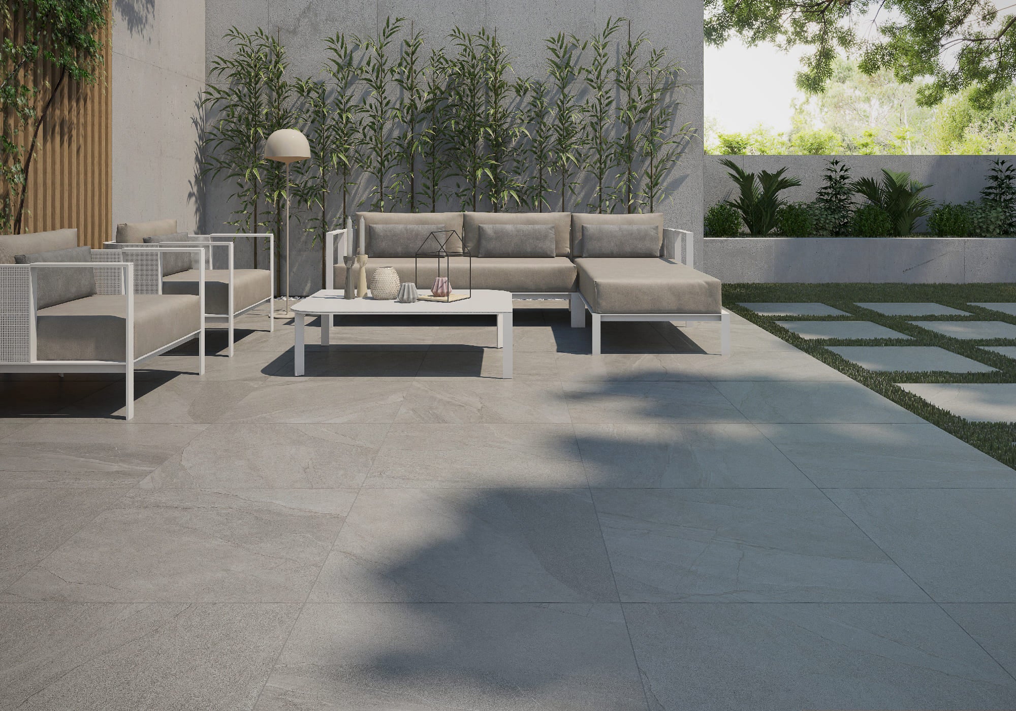 Halley Light – 90 × 90 cm – Raumansicht