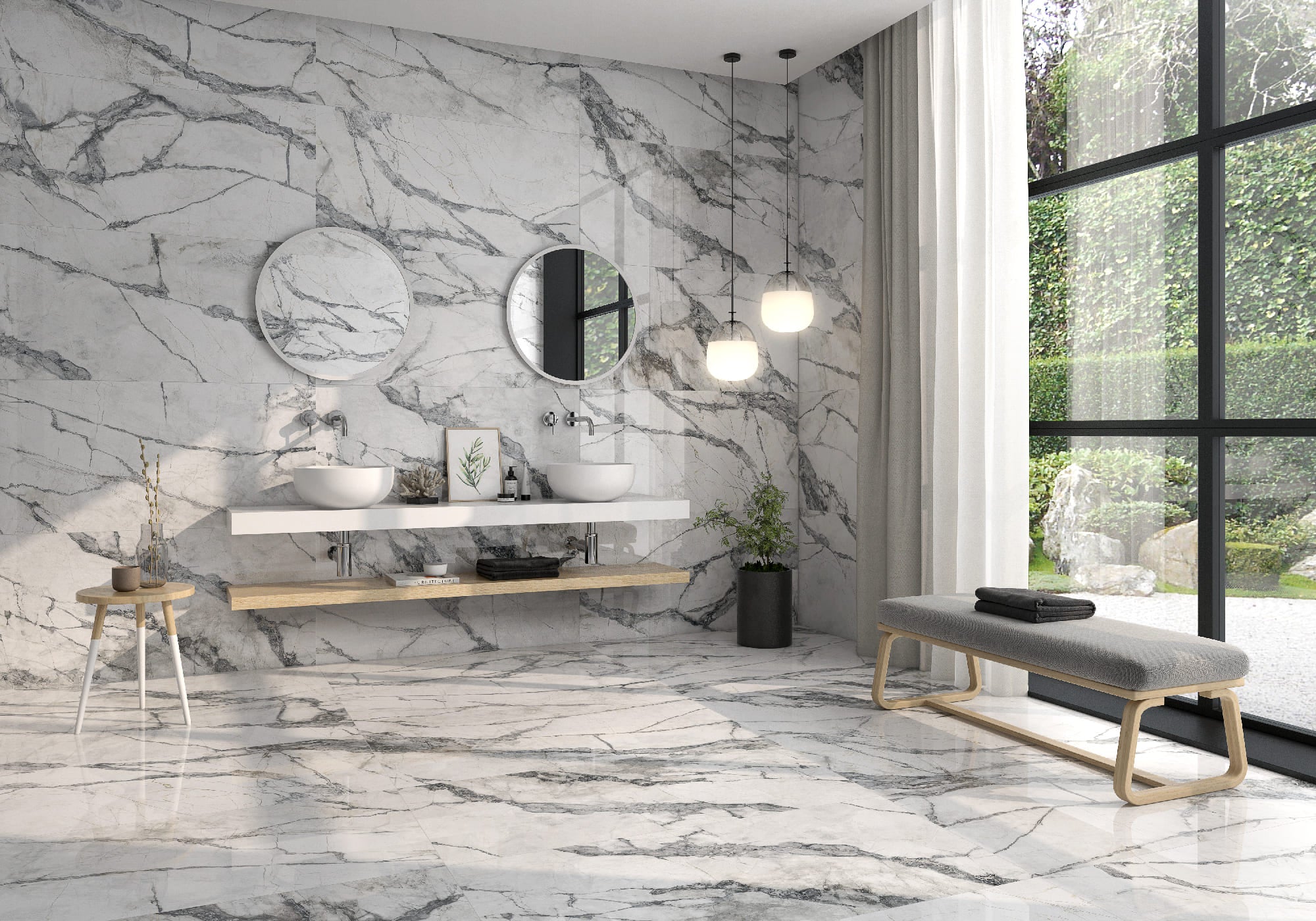 Invisible White – 60.8 × 60.8 cm – Raumansicht