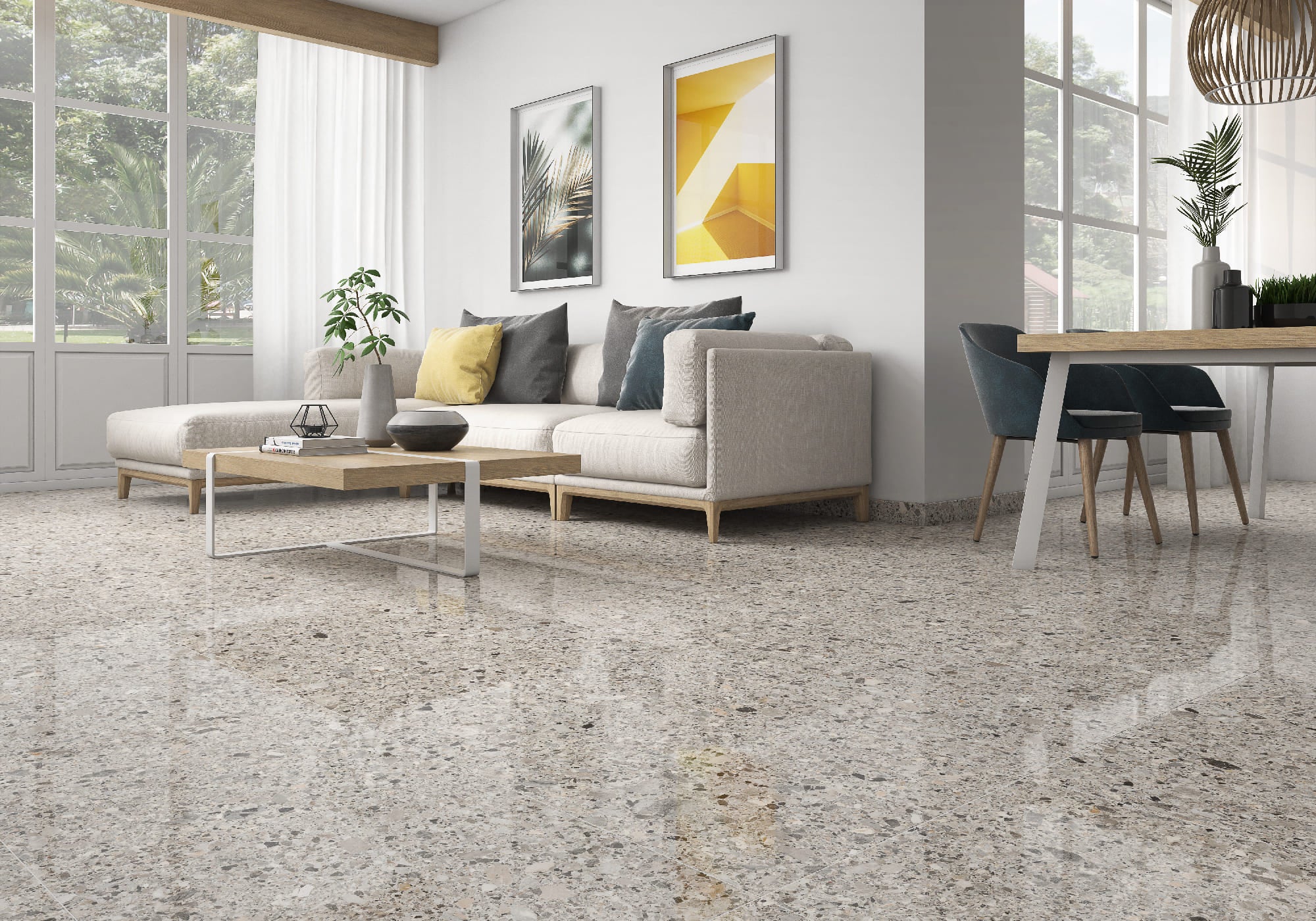 Beko Mix – 60.8 × 60.8 cm – Raumansicht