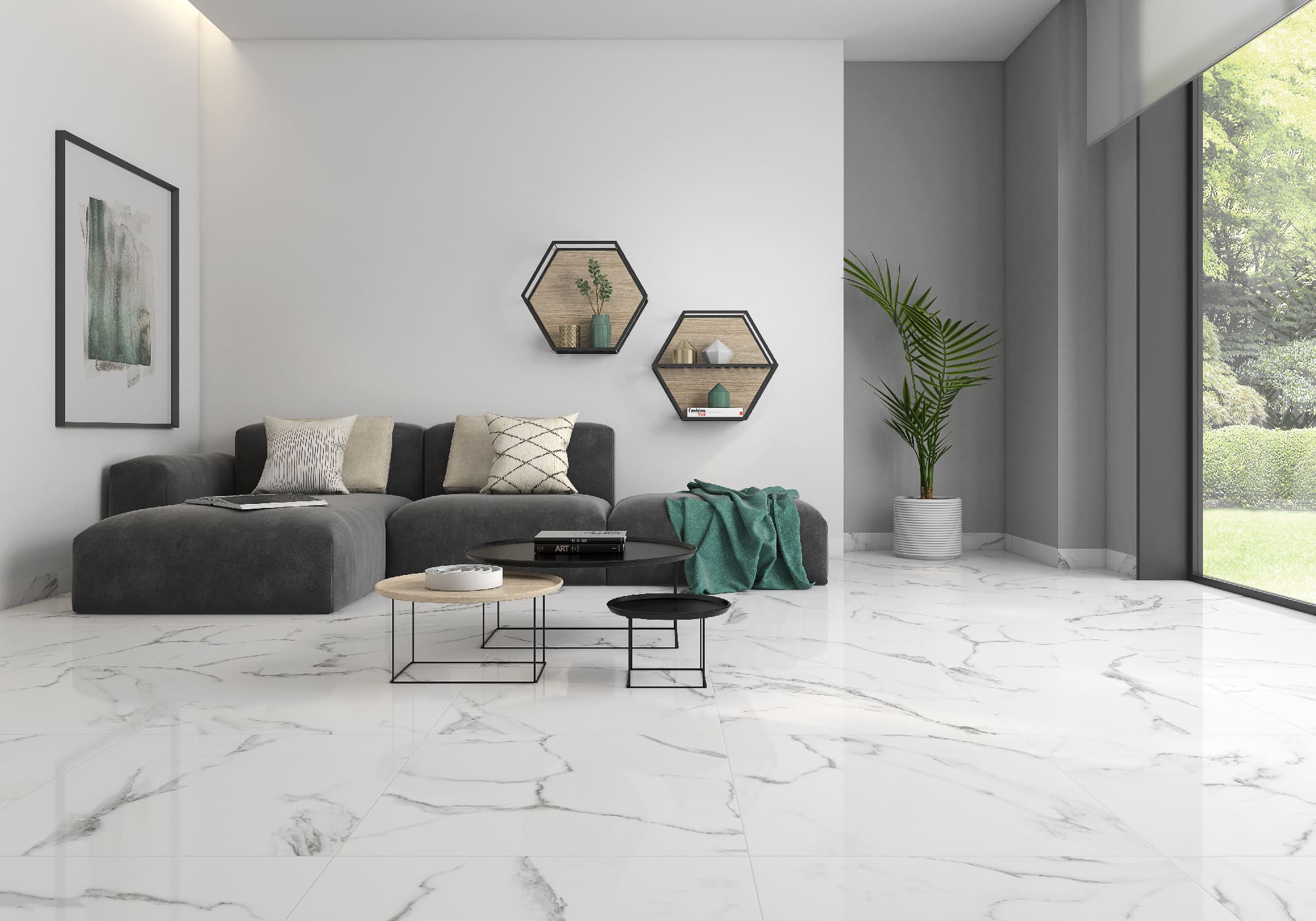 Maese Maese – 60 × 60 cm – Raumansicht