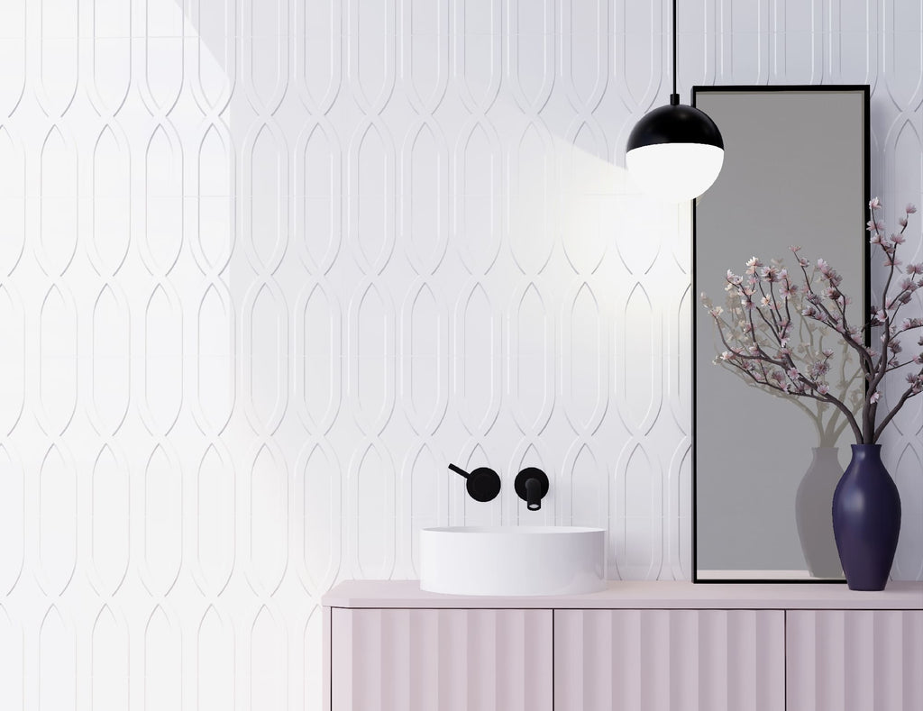 Dampay Blanco – 30 × 90 cm – Raumansicht
