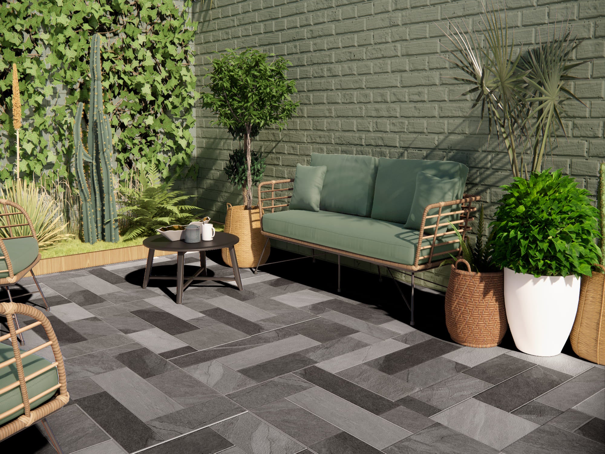 Io Rlv Romagna Argent – 60 × 120 cm – Raumansicht