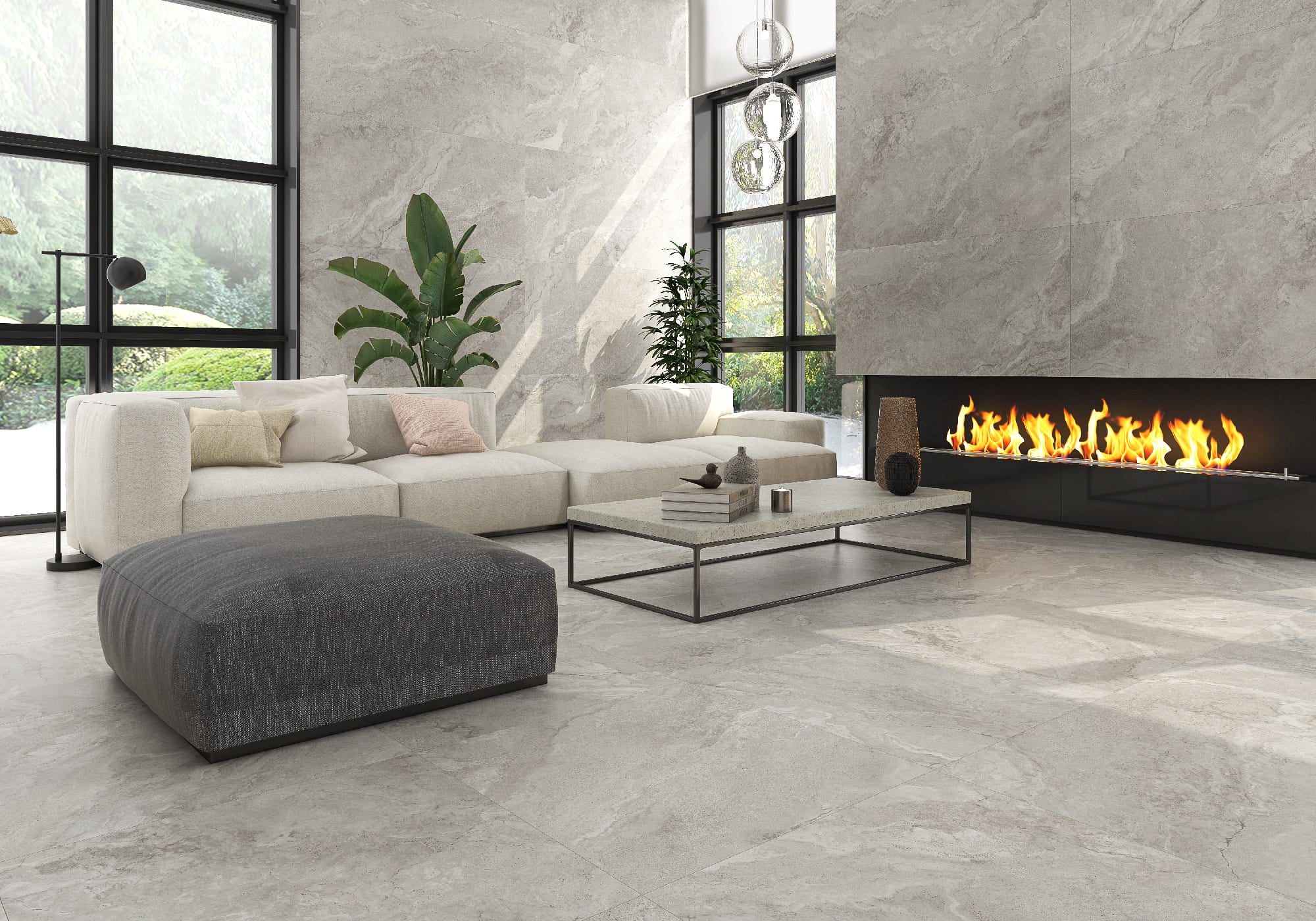 Sena Perla – 90 × 90 cm – Raumansicht